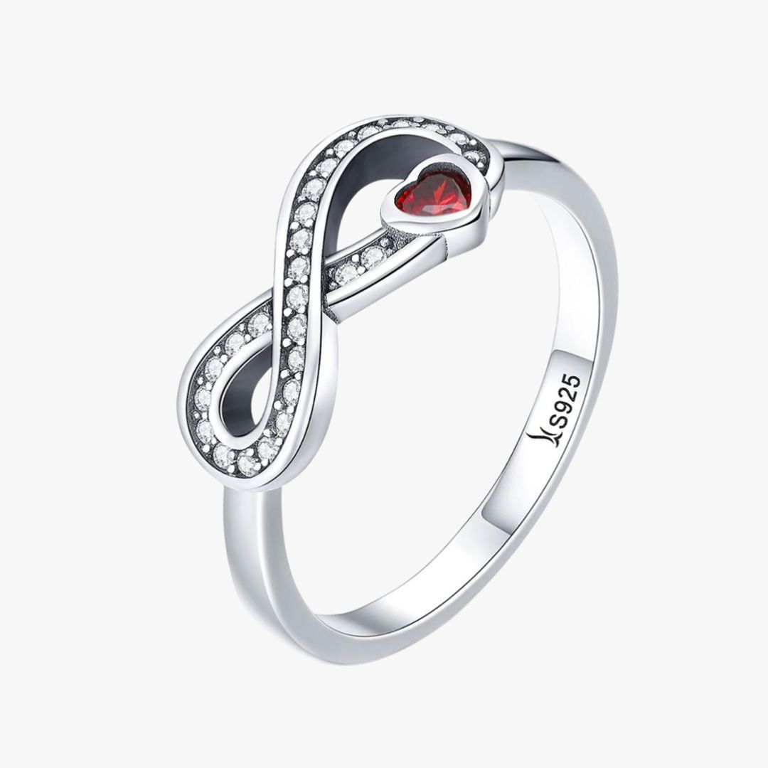 Orange Illustrative Halloween Sale Instagram Post Infinity Red Heart Ring - Image 1