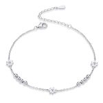 Daisy Flower Adjustable Chain Bracelet