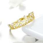 Gold Crown Band Ring - Image 3