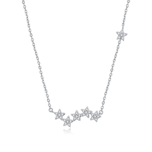 Sparkling Stars Chain Necklace
