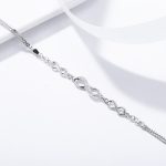 Infinity Love Zirconia Chain Adjustable Bracelet - Image 4