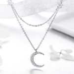 Moon & Star Double Necklace - Image 4