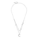 Moon & Star Double Necklace