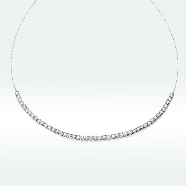 Shining Tennis Choker Necklace
