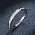 Simple Sparkling Band Ring - Image 4