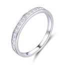 Simple Sparkling Band Ring
