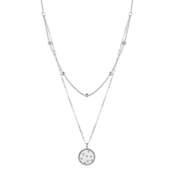 Starry Double Chain Necklace