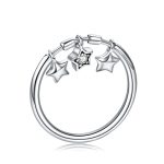 Hearts & Stars Dangle Rings 1