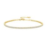 Zirconia Adjustable Tennis Bracelet 2