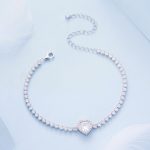 Dazzling Heart Tennis Bracelet - Image 3