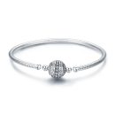 Ball Clasp Snake Chain Bracelet
