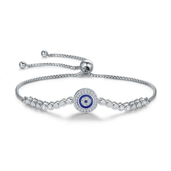 Lucky Eye Adjustable Chain Bracelet