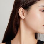 'AURORA' Water Drop Hoop Earrings - Image 7