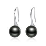 Round Pearl Drop Earrings 2