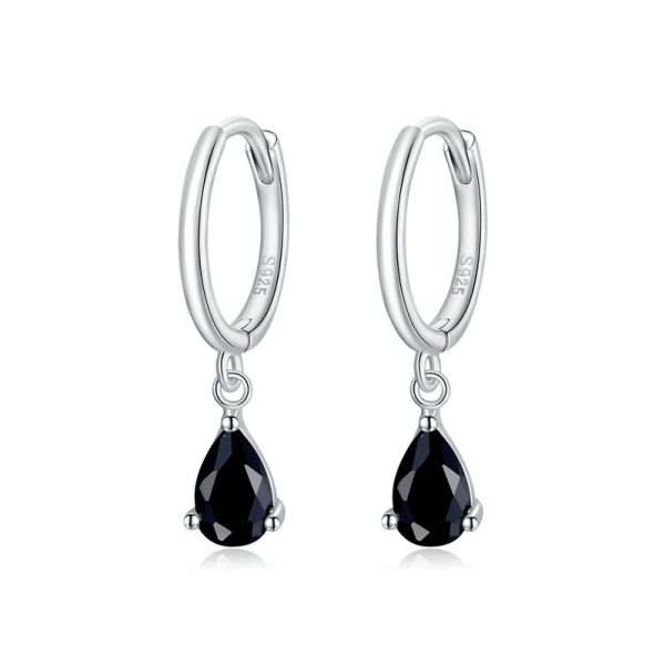 Water Drop Hoop Earrings 1