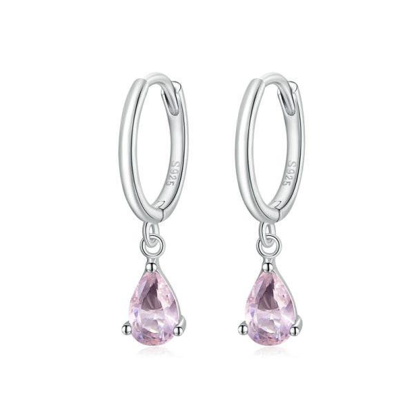 Water Drop Hoop Earrings 4
