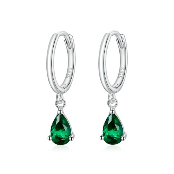 Water Drop Hoop Earrings 2