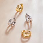 'CORA' Double Circle Hoop Earrings - Image 4