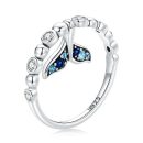 Shining Fishtail Dangle Ring