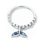 Shining Fishtail Dangle Ring - Image 4