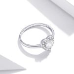 Dazzling Heart Halo Ring - Image 4