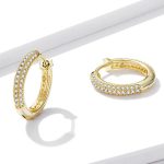Dazzling Hoop Earrings - Image 6