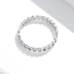 Rainbow Hearts Band Ring - Image 4