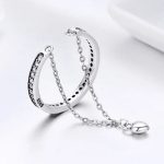 Heart Chain Dangle Ring - Image 5