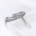 Heart Chain Dangle Ring - Image 4