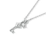Dazzling Key Pendant Necklace