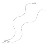 Dazzling Key Pendant Necklace