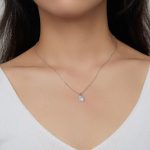 Dazzling Square Gem Pendant Necklace - Image 5