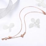 Key & Heard Rose Gold Pendant Necklace
