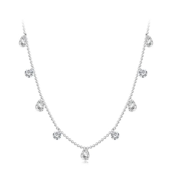 Water Drops CZ Necklace