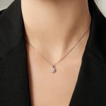 Dazzling Moissanite Pendant Necklace - Image 2