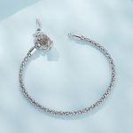 Heart Lock & Key Chain Bracelet - Image 4