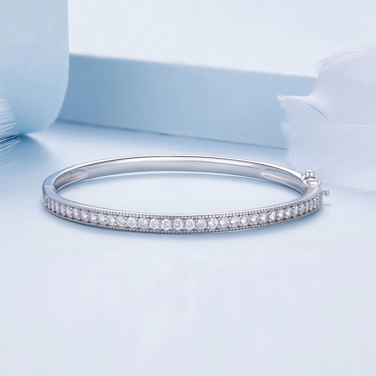 Tennis Bangle Bracelet - Image 3