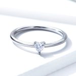 Heart Solitaire Ring - Image 4