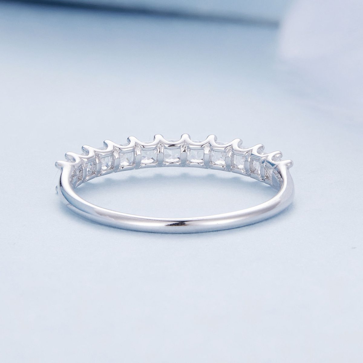 Sparkling Half Eternity Band Ring - Image 4