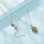 Hamsa Pendant & Necklace - Image 7