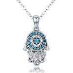 Hamsa Pendant & Necklace - Image 3