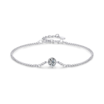 Luminous Moissanite Solitaire Bracelet - Image 3