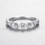 Marquise & Round Eternity Ring - Image 3
