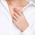 Marquise & Round Eternity Ring - Image 2