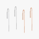 Long Tassel Drop Earrings