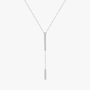 Minimalist Sparkle Y Necklace