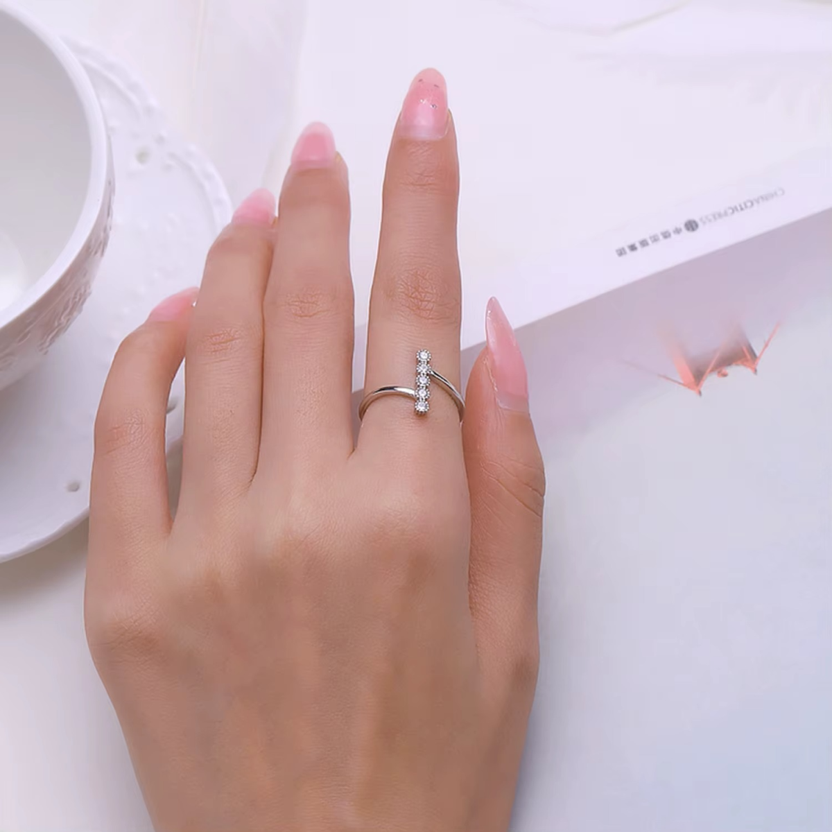 Vertical Blossom Ring - Image 2