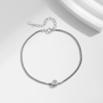 Luminous Moissanite Solitaire Bracelet - Image 4
