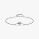Luminous Moissanite Solitaire Bracelet