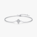 Blooming Grace Clover Adjustable Bracelet